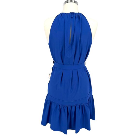Calvin Klein Commuter Halter A-Line Dress Dazzling Blue Size 2 NWT - Picture 5 of 11